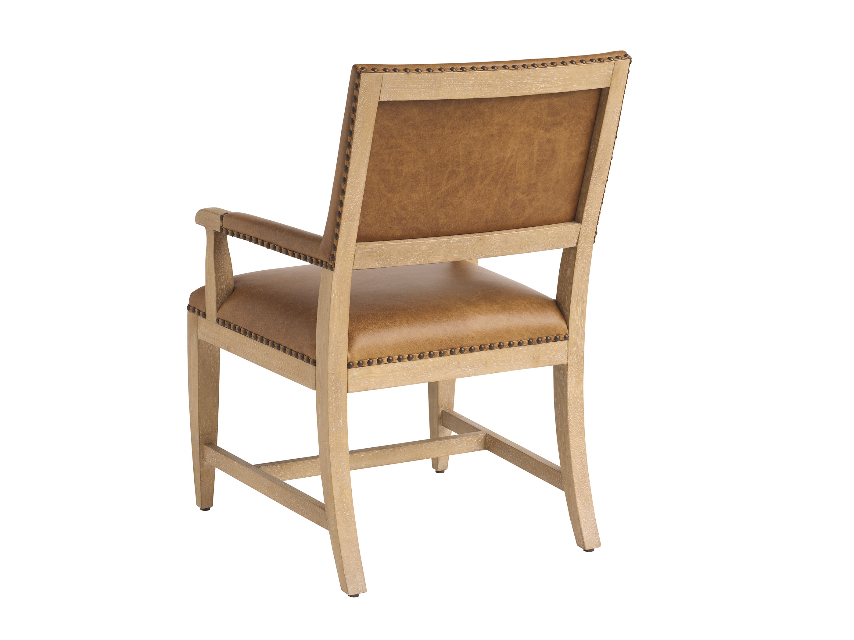 Barclay Butera Montecito Colburn Leather Upholstered Arm Chair