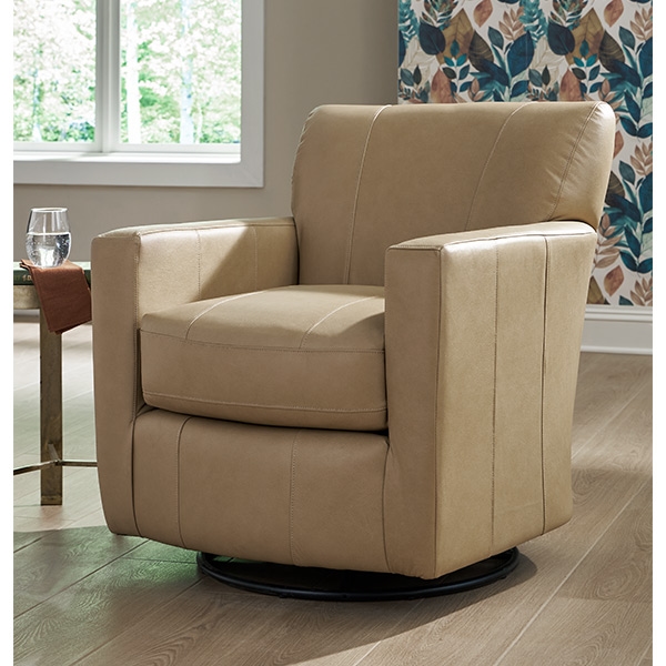 Best Home Furnishings Caroly Swivel Barrel Chair