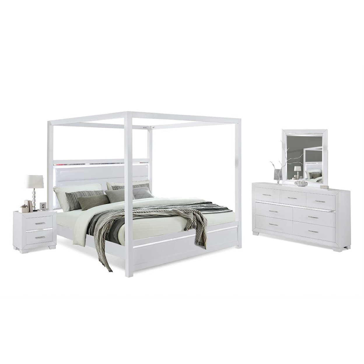 Bella Esprit Alaska ALASKA WHITE DRESSER |