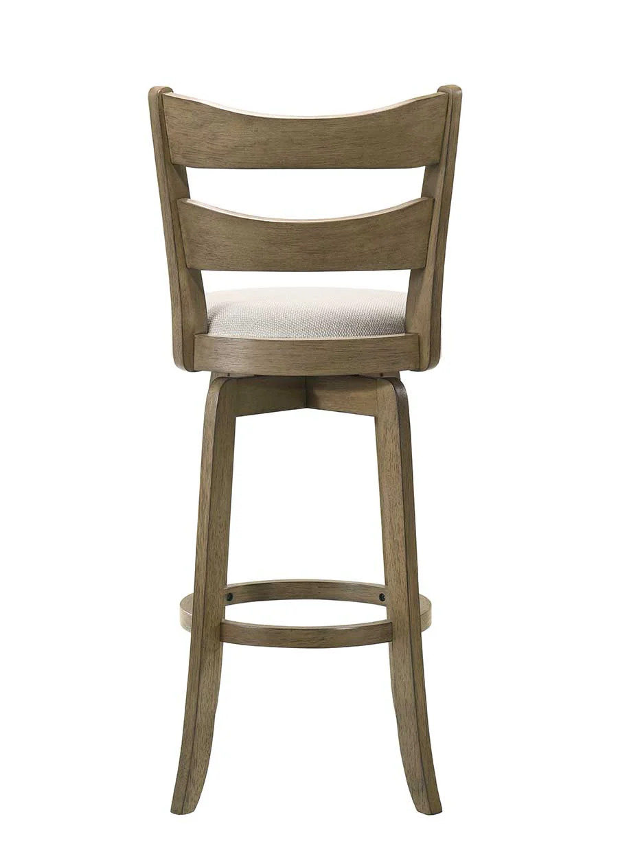 Armen Living Blair Full-Back Swivel Barstool