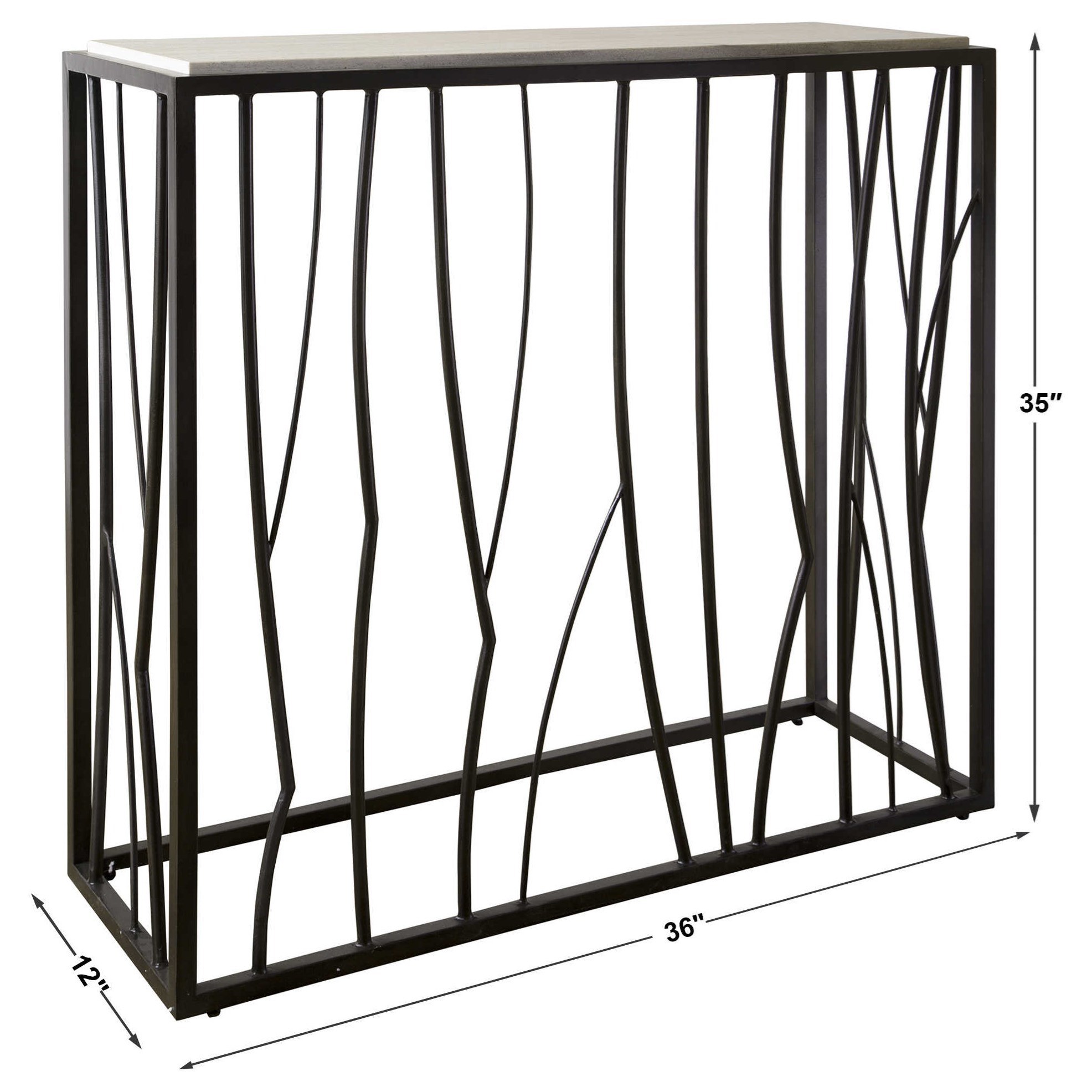 Uttermost Accent Furniture - Occasional Tables Reed Console Table