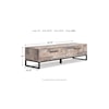 Ashley Furniture Signature Design Neilsville Bench with Coat Rack