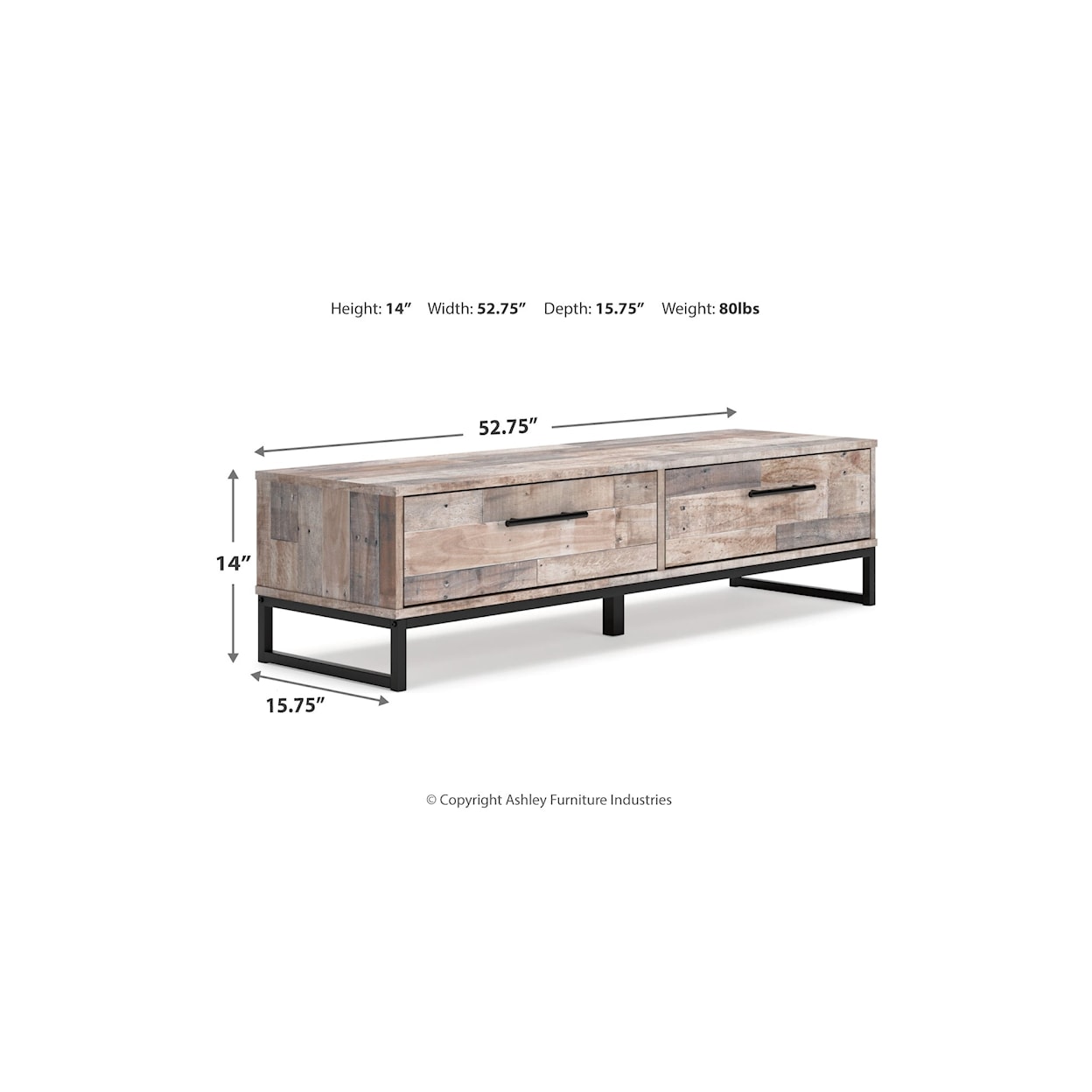 Signature Design by Ashley Neilsville Bench with Coat Rack