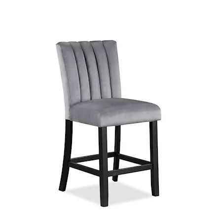 Casual Upholstered Counter Height Chair