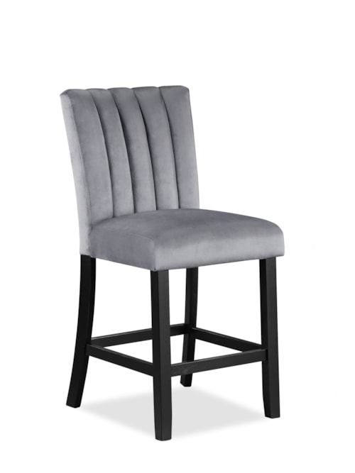 Casual Upholstered Counter Height Chair