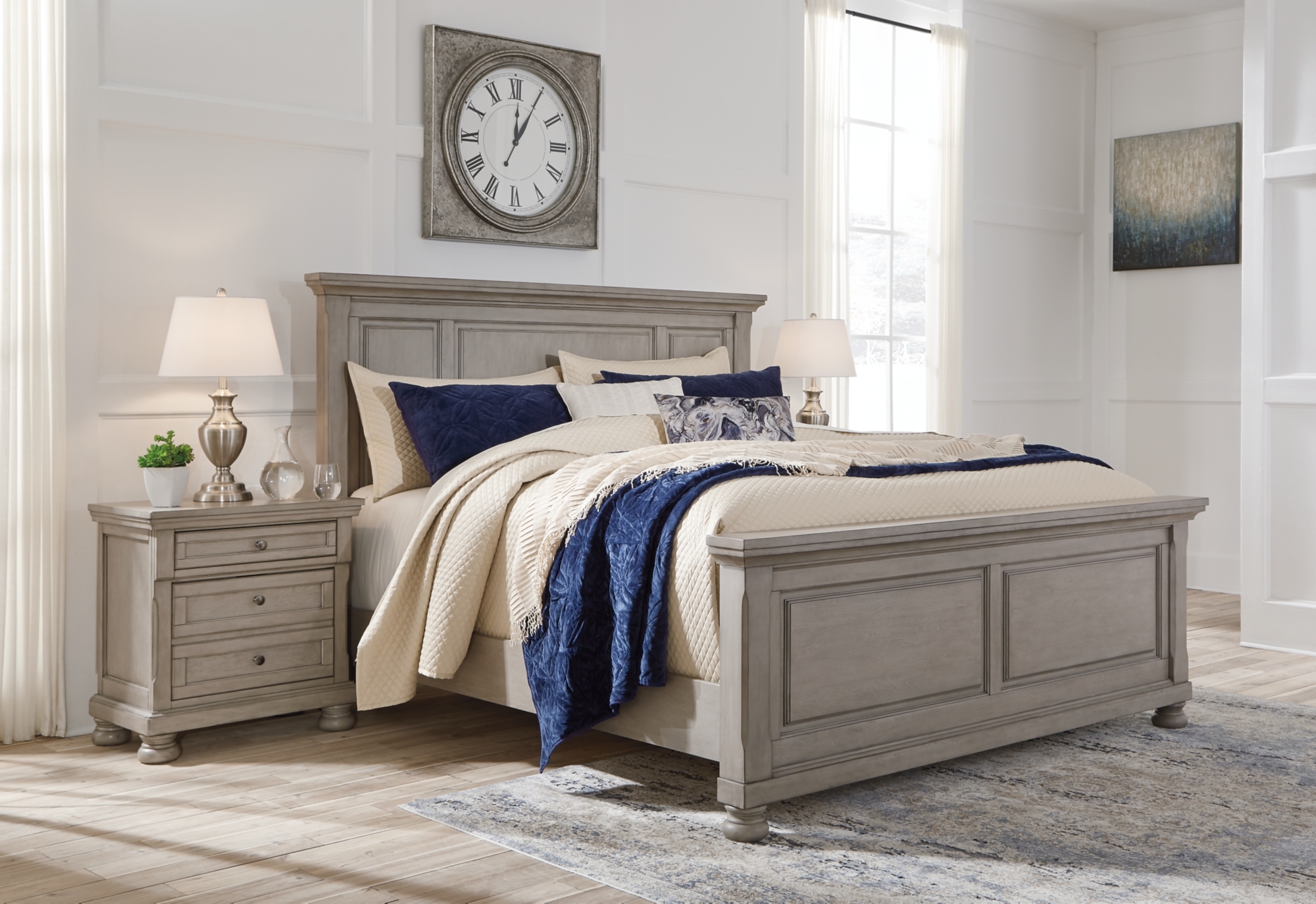Queen Panel Bed