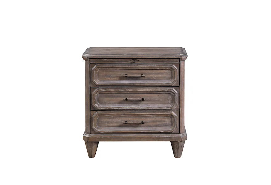 Lincoln Park 3-Drawer Nightstand by New Classic at Wilson's Furniture