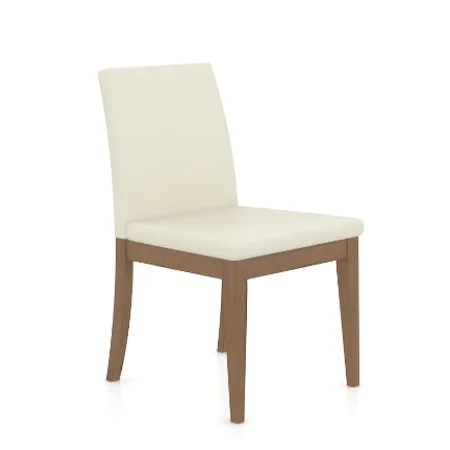 Customizable Side Chair with Upholstered Seat and Back