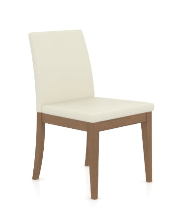 Customizable Side Chair with Upholstered Seat and Back