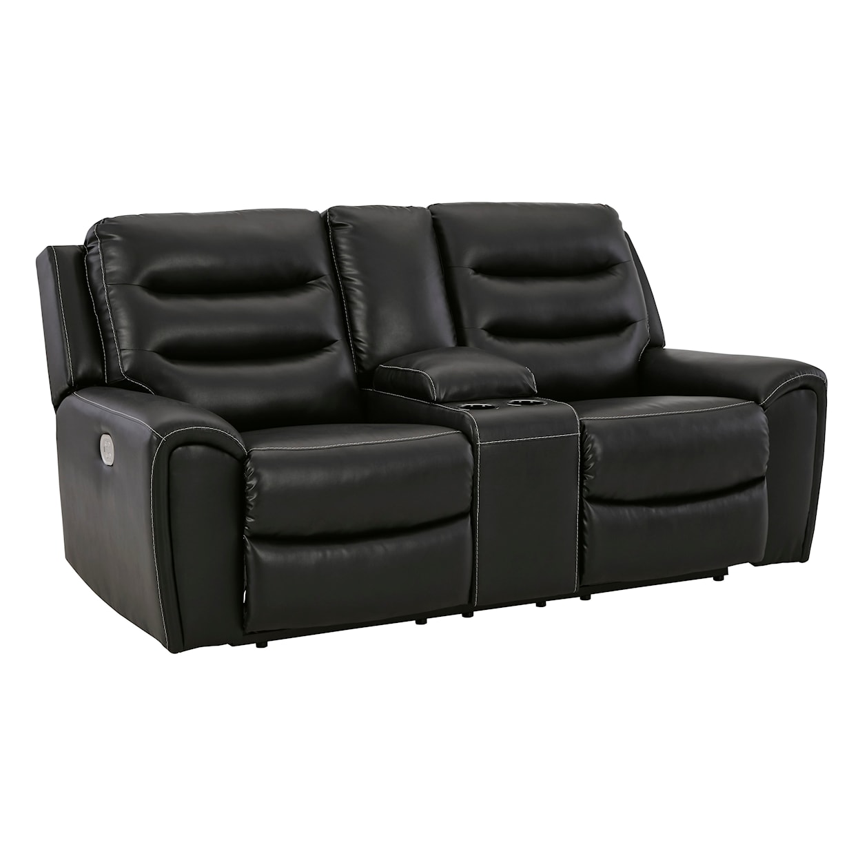 Signature Design by Ashley Warlin Power Reclining Loveseat with Console