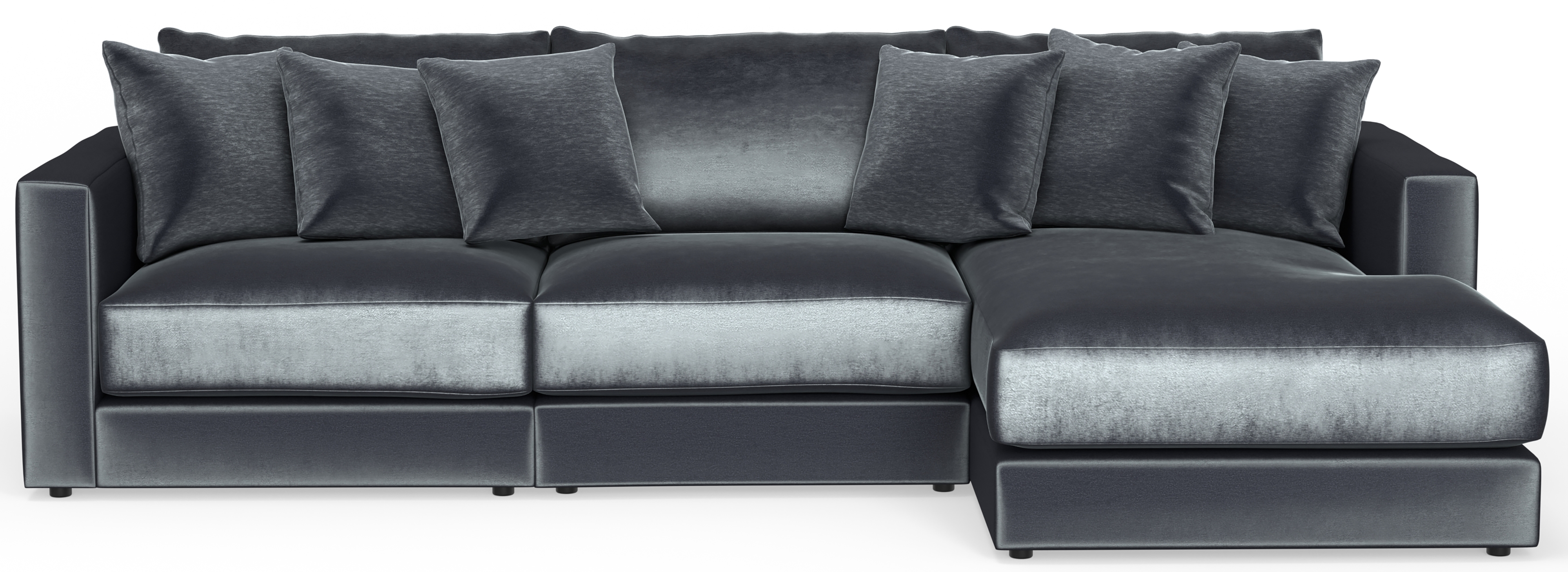 3-Piece Sectional Sofa with Chaise