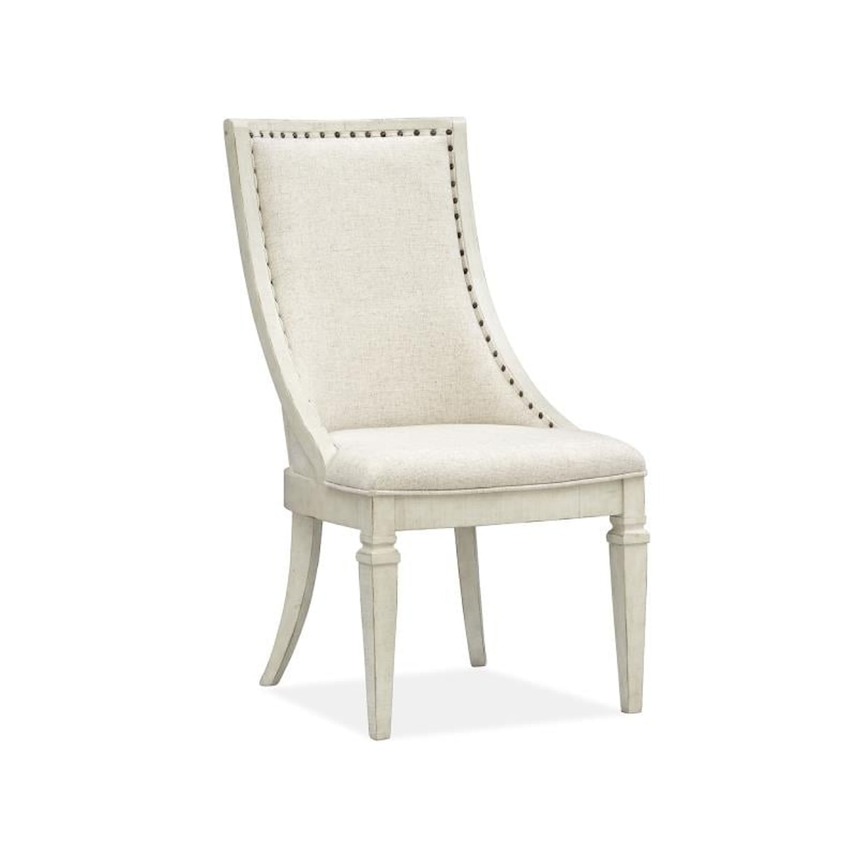 Magnussen Home Newport Dining Upholstered Arm Chair  