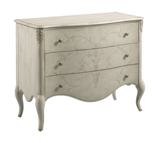 Traditional 3-Drawer Accent Chest