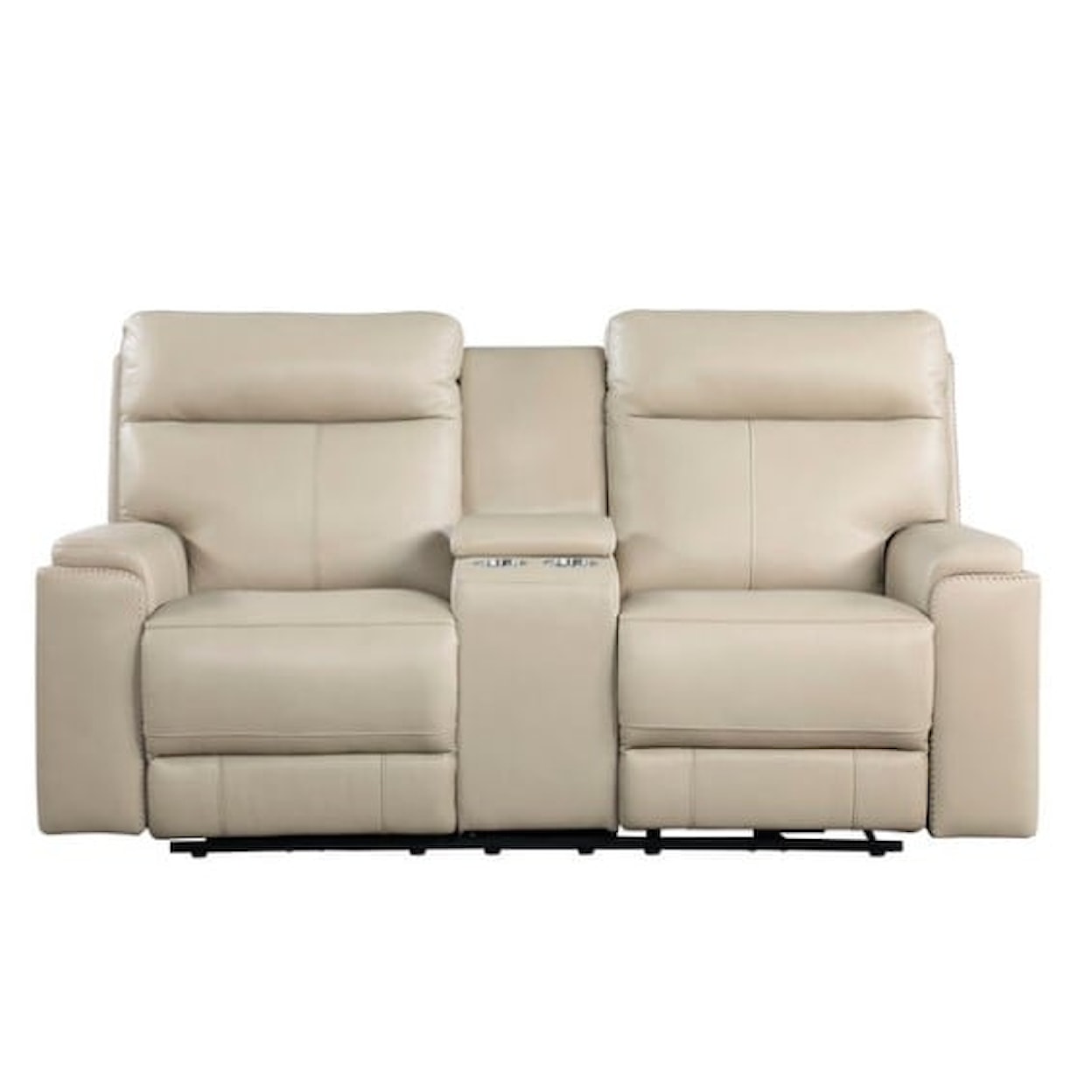 Leather Italia USA Cambria Bryant Console Loveseat