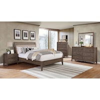 5 Pc. Queen Bedroom Set with Chest