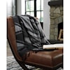 Ashley Furniture Signature Design Cecile Cecile Black Throw