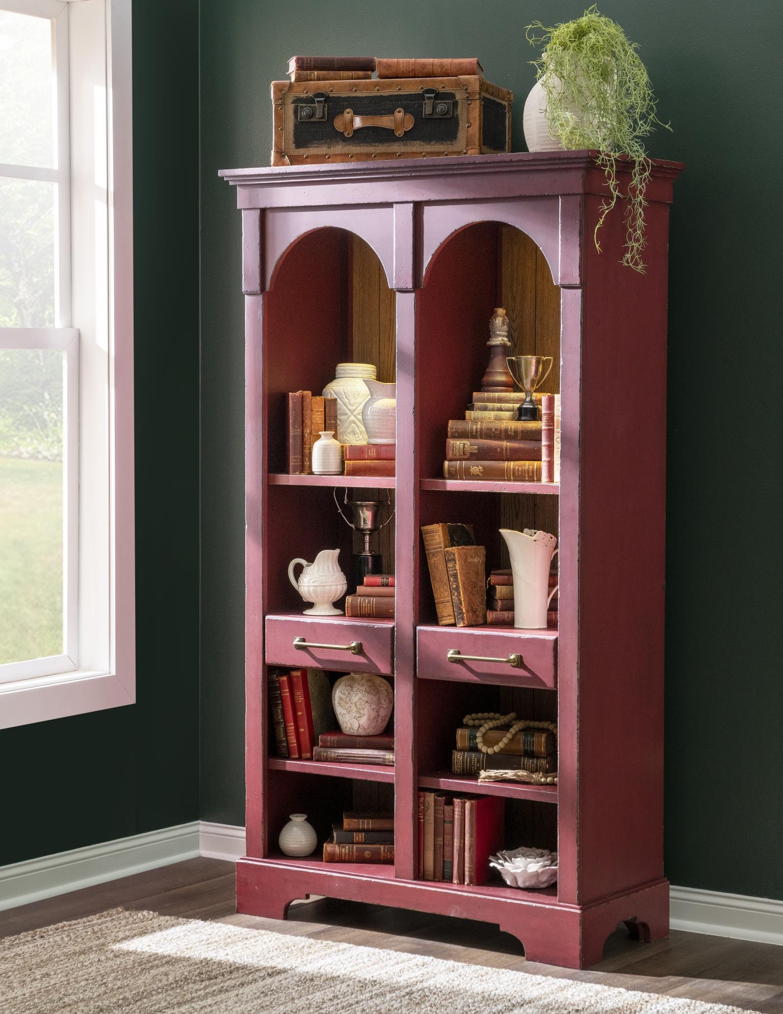 Arched Bookcase