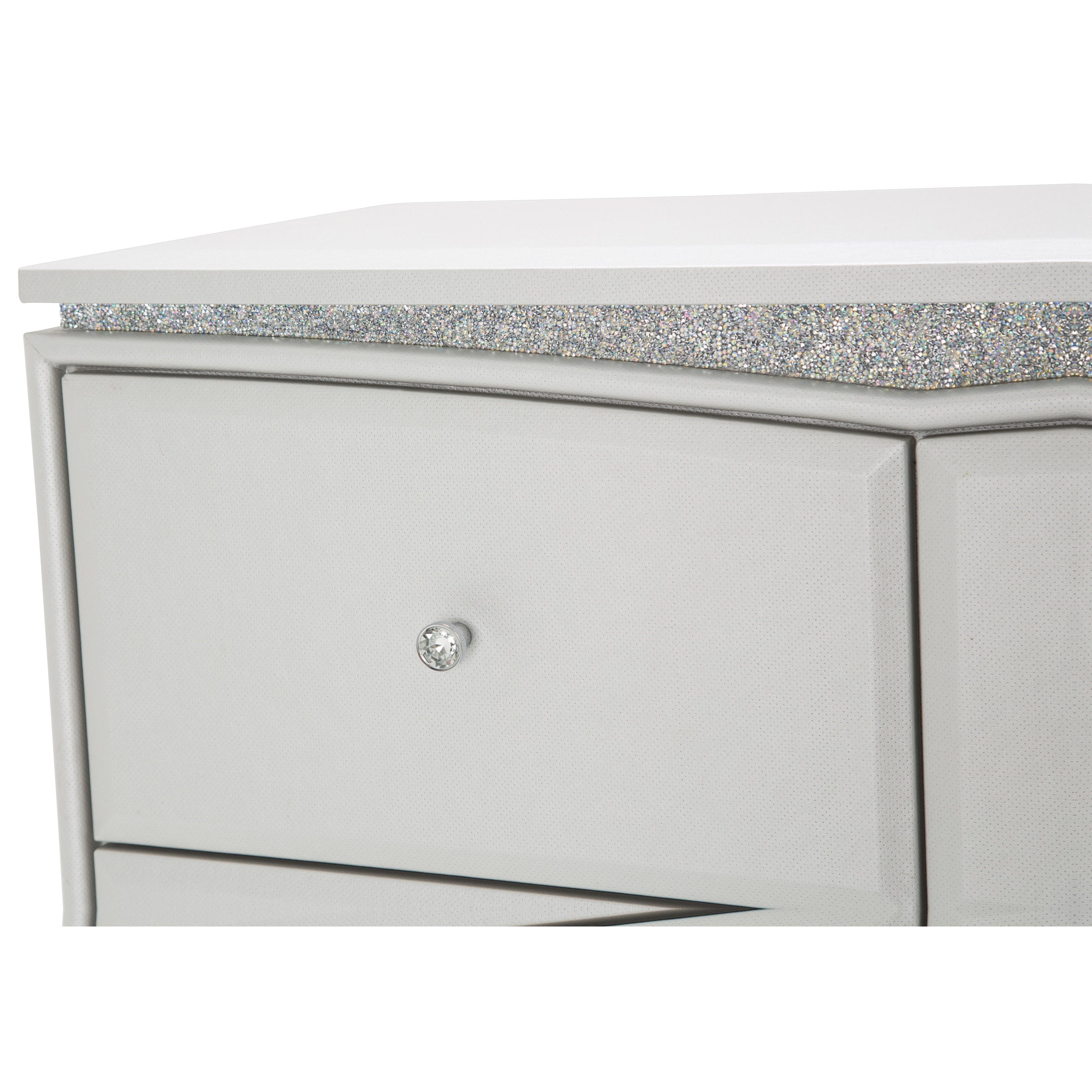 5-Drawer Upholstered Bedroom Chest