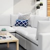 Modway Commix Outdoor 5-Piece Sectional Sofa