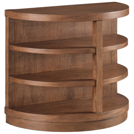 Open Shelf End Table