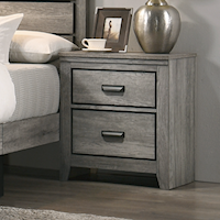 2-Drawer Nightstand