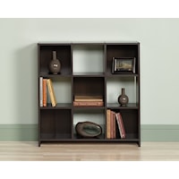 Transitional 9-Cubby Storage Organizer - Cinnamon Cherry