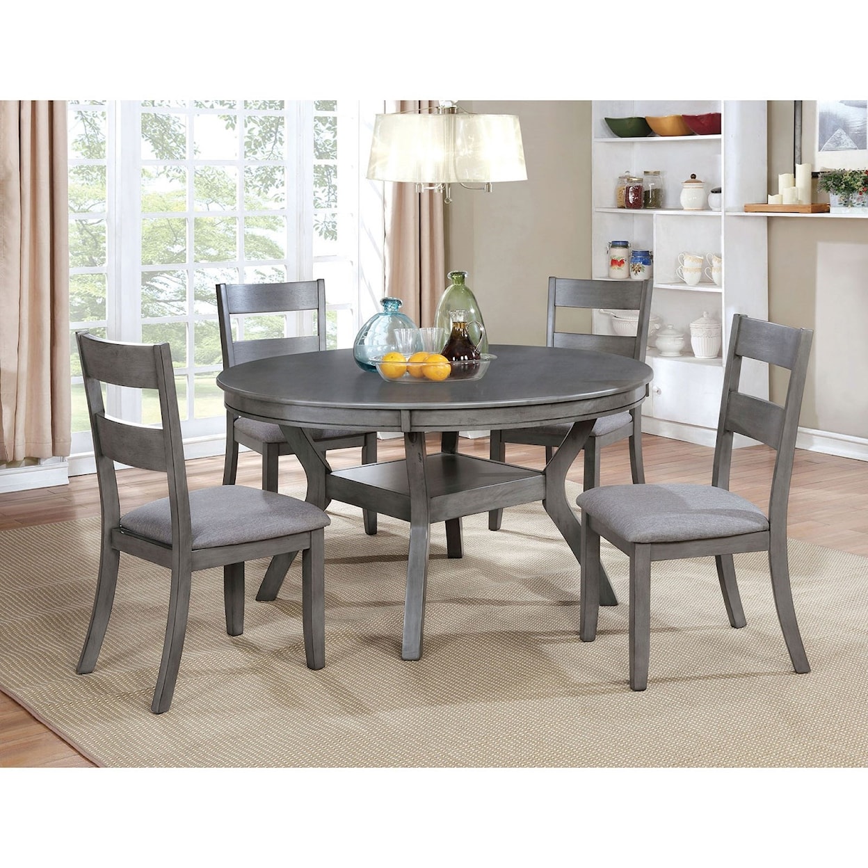 Furniture of America - FOA Juniper Set of 2 Side Chairs