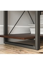 homestyles Merge Contemporary 3-Shelf Bookcase