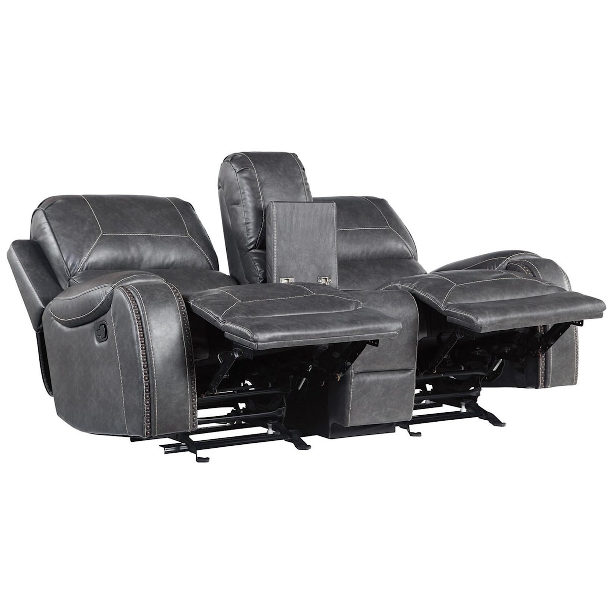 Steve Silver Keily Manual Motion Glider Recliner Loveseat