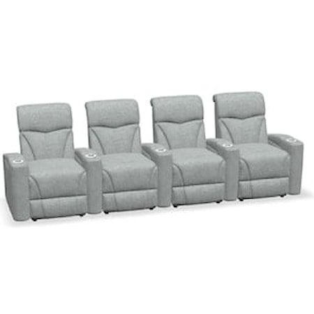 Vivid Casual 4-Seat Curved Layout