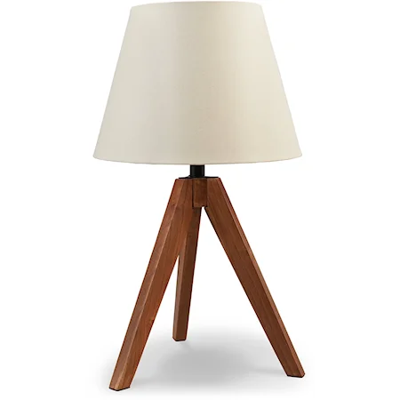 Wood Table Lamp (Set of 2)