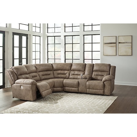 Power Reclining Sectional Sofa