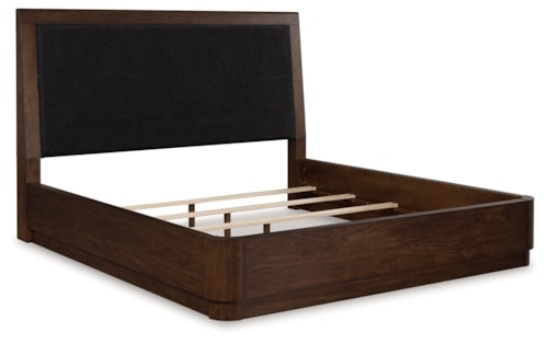 Queen Upholstered Panel Bed