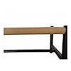 Moe's Home Collection Hawthorn Bench Small Black