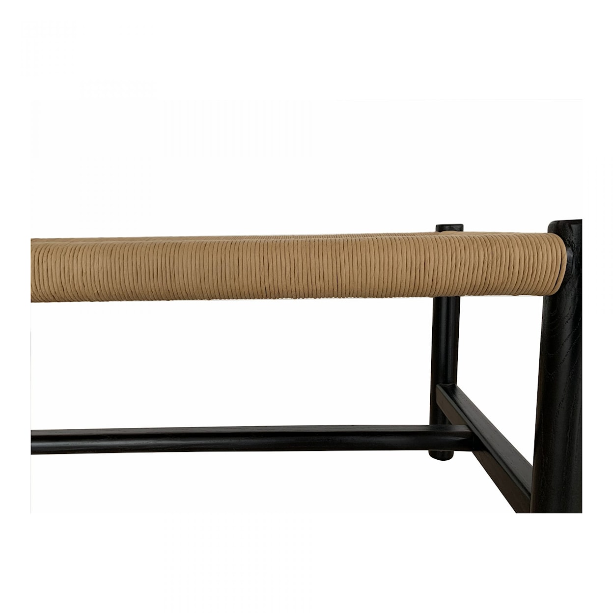 Moe's Home Collection Hawthorn Bench Small Black