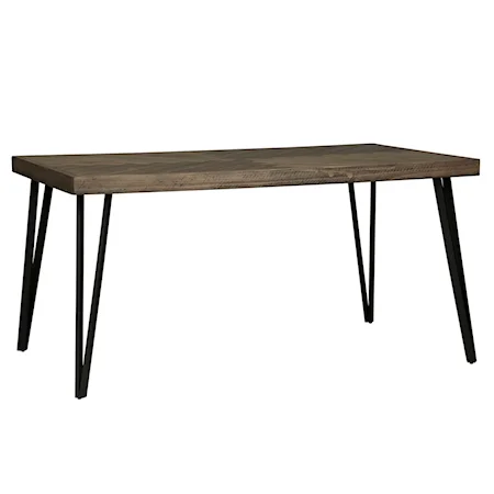 Contemporary Rectangular Leg Dining Table