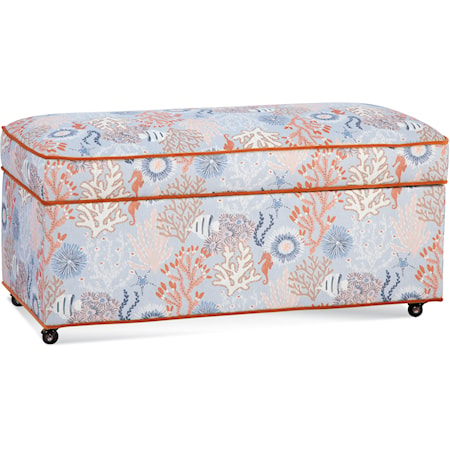 Storage Ottoman with Casters