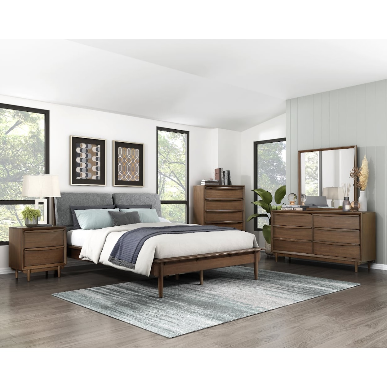 Homelegance Furniture Astrid Bedroom 6-Drawer Dresser