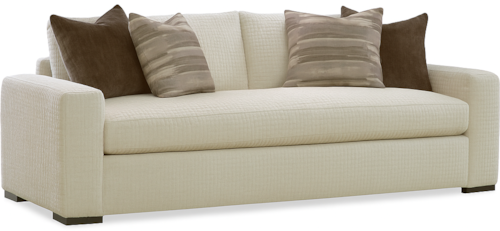 Contemporary 2 Back Bench Sofa