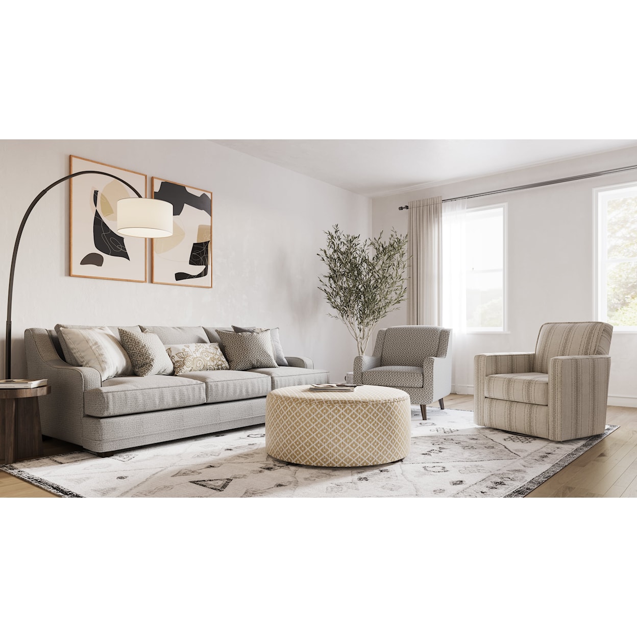 VFM Signature 7000 LIMELIGHT MINERAL Living Room Set