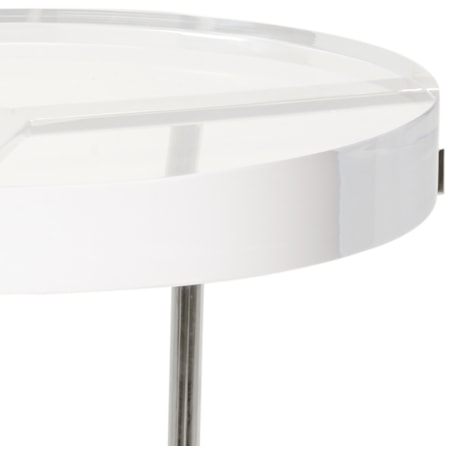 Ragsdale Acrylic Side Table
