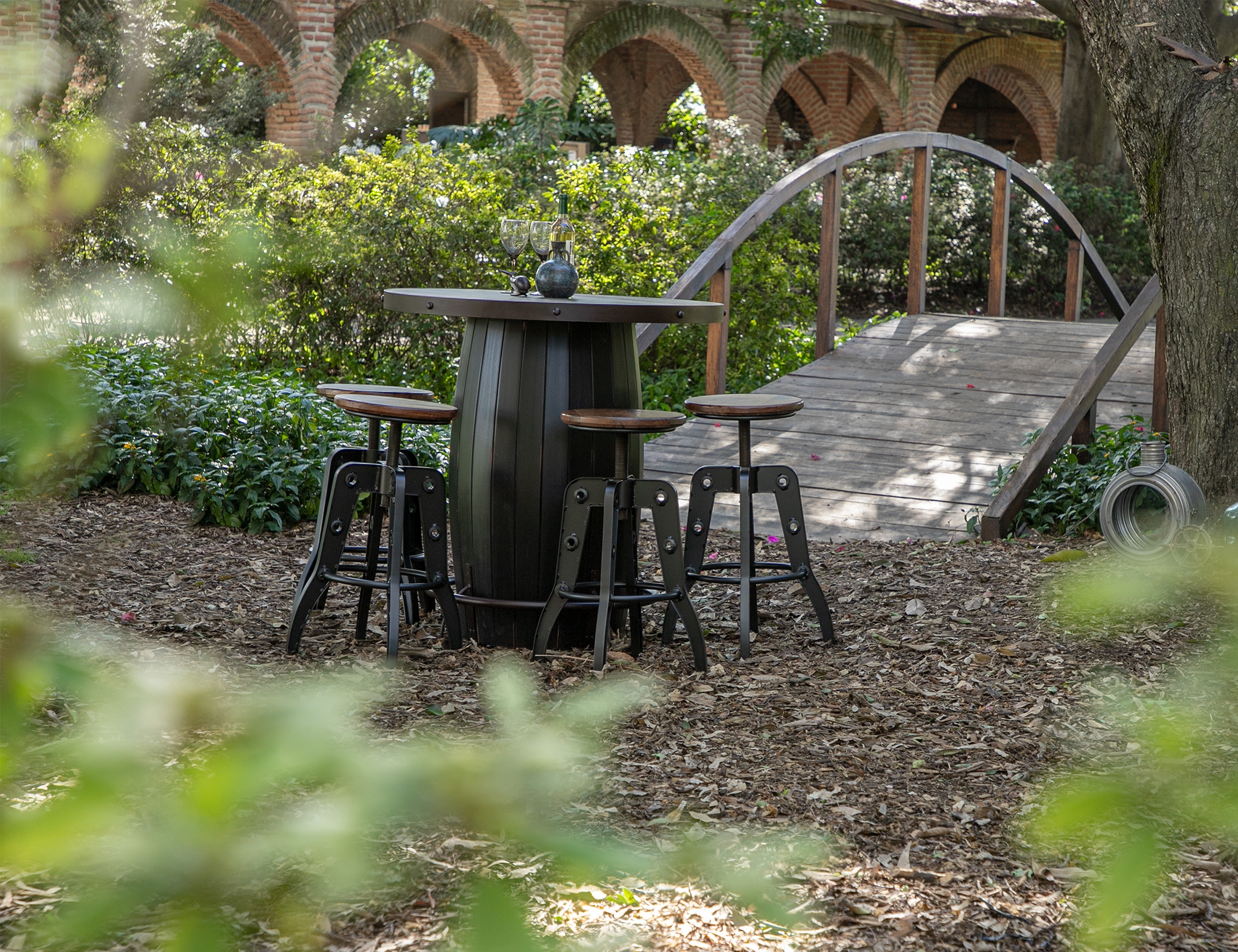 24-30" Adjustable High Stool