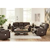 Signature Design Leesworth Power Reclining Sofa