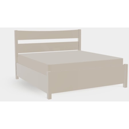 King Right Drawerside Plank Bed