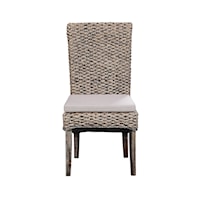 Casual Sea Grass Dining Chair