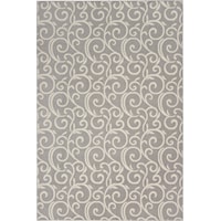 6' x 9' Grey Rectangle Rug