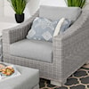 Modway Conway Outdoor 2-Piece Armchair and Ottoman Set