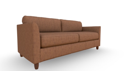 Contemporary Sofa with Queen Memory Foam Sleeper