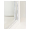 Samuel Lawrence Bella White Framed Dresser Mirror with LED Lighting