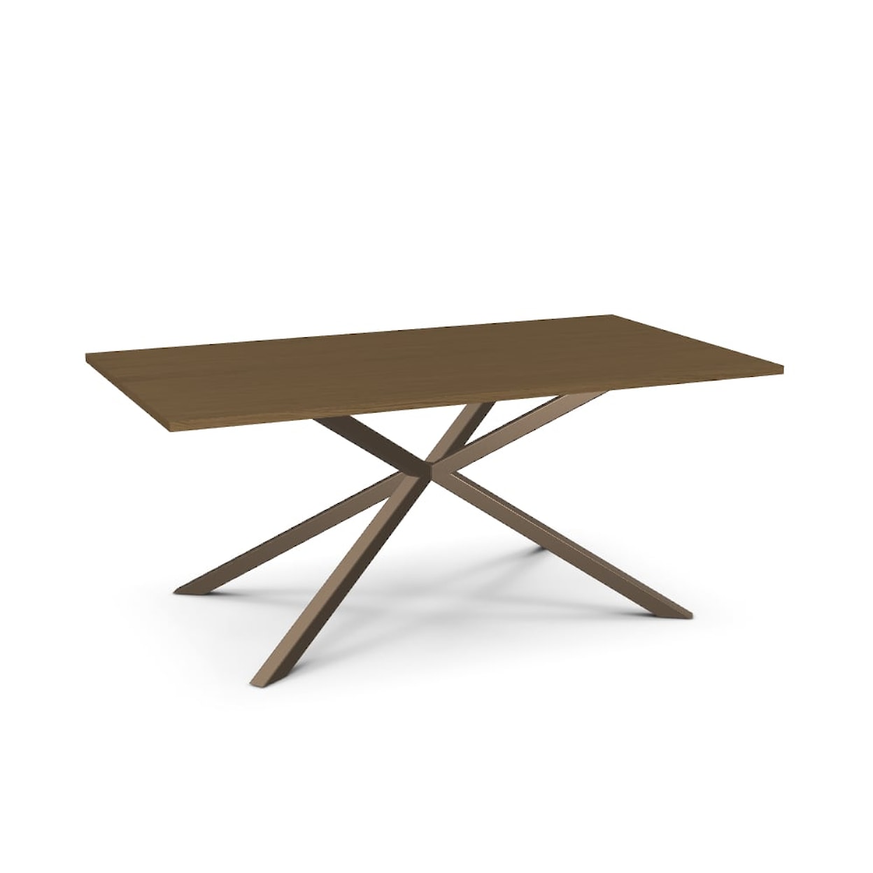 Amisco Asterisk Dining Table with White Oak Veneer Top